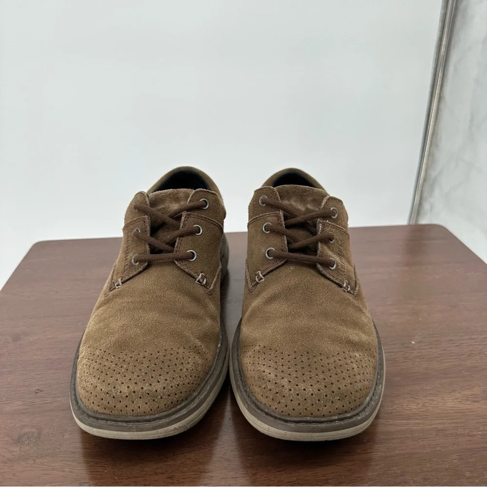 Merrell World Vue Brown Suede Lace Up Shoes Sz 7 Mens